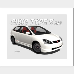 Civic Type R Posters and Art